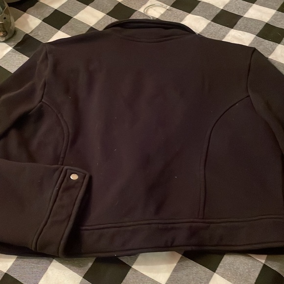 Lularoe size large black moto jacket - Picture 6 of 9